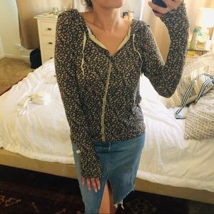 Brandy Melville Zip Up